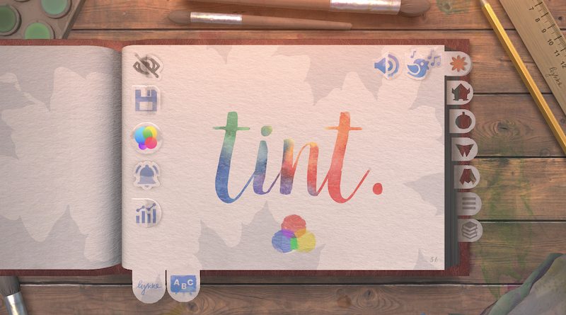 Tint. Écran titre