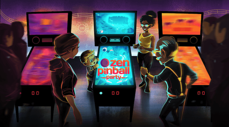 Zen pinball party couverture