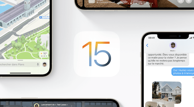 nouveautes ios 15 ipados 15 pour le jeu couverture