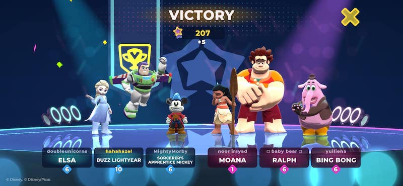 The game ends in victory scaled 1