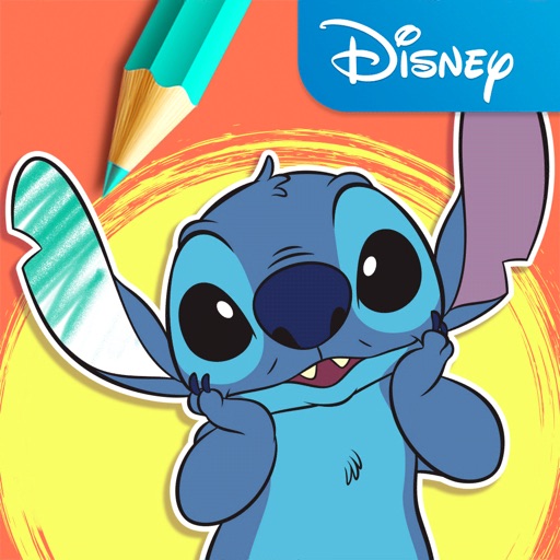 Icône de Disney Monde de Coloriage+