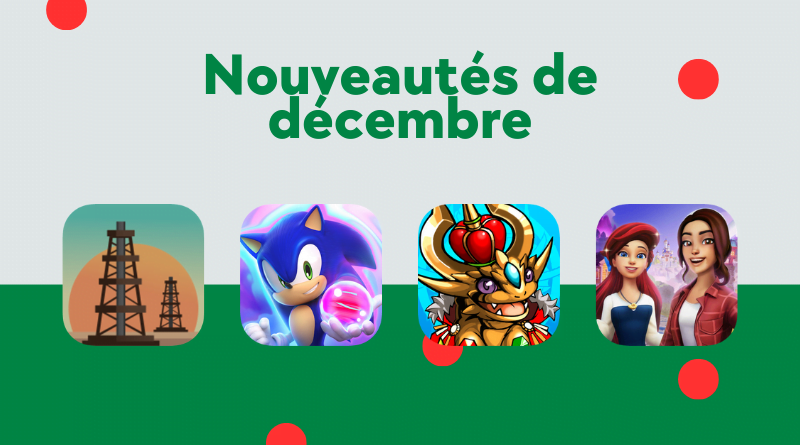 Les nouveauté de décembre 2023